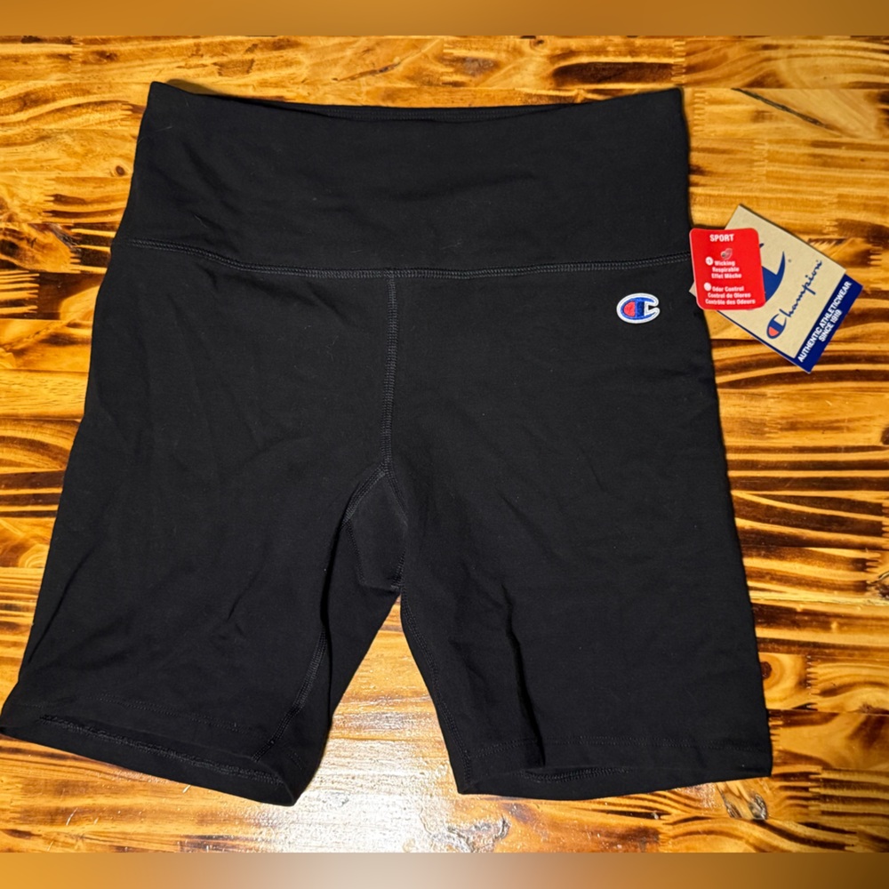 Champion Black Women's Biker Shorts